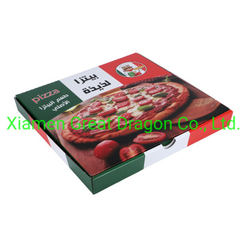 Take out Pizza Delivery Box with Custom Design Hot Sale (PZ2009222004)